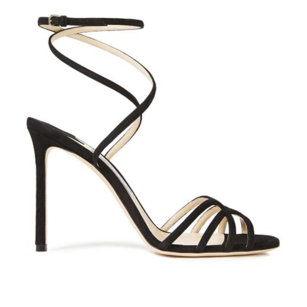 Jimmy Choo Mimi 100 Suede Sandals